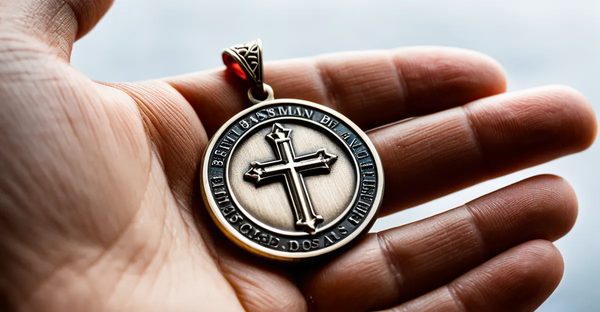 Médaille moderne de baptême : un choix précieux et unique