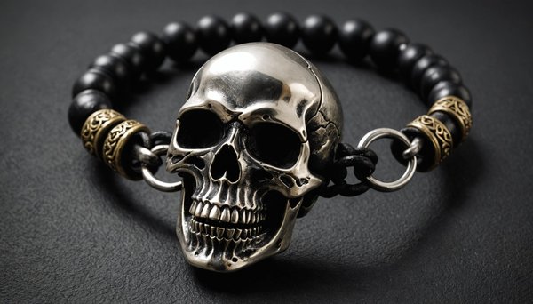 Bracelet tête de mort : découvrez notre guide d'élégance audacieuse