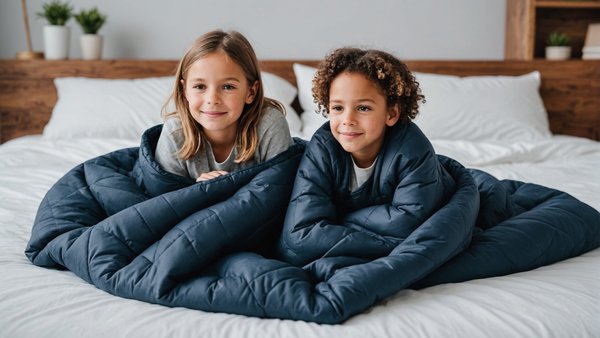 Couverture lestée pour enfant: améliorez le sommeil et le bien-être